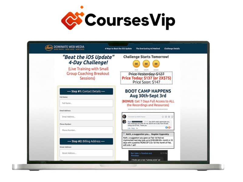 Keith Krance – Everlasting Ad Method™ Live 3-Day Boot Camp