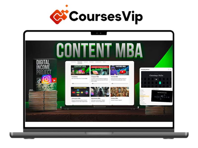 Digital Income Project – Content MBA