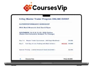 Mark Minervini – 5-Day Master Trader Program ONLINE EVENT